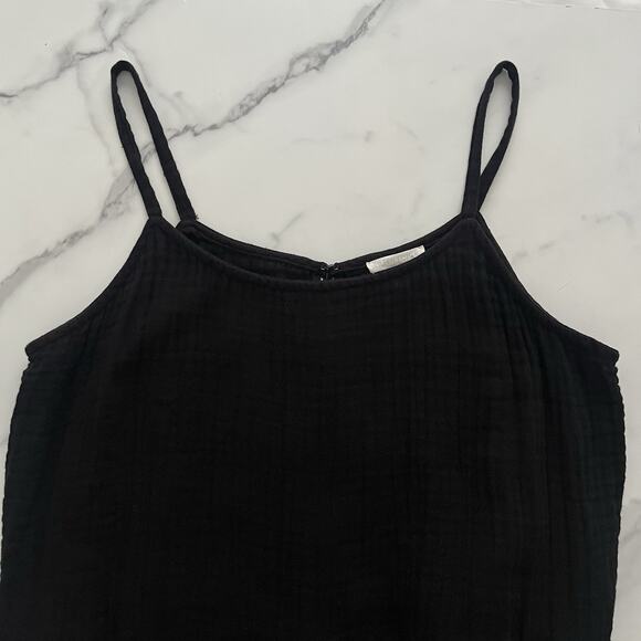 Eileen Fisher Organic Cotton Lofty Gauze Jumpsuit MP Chic Minimalist Lagenlook - Picture 5 of 9